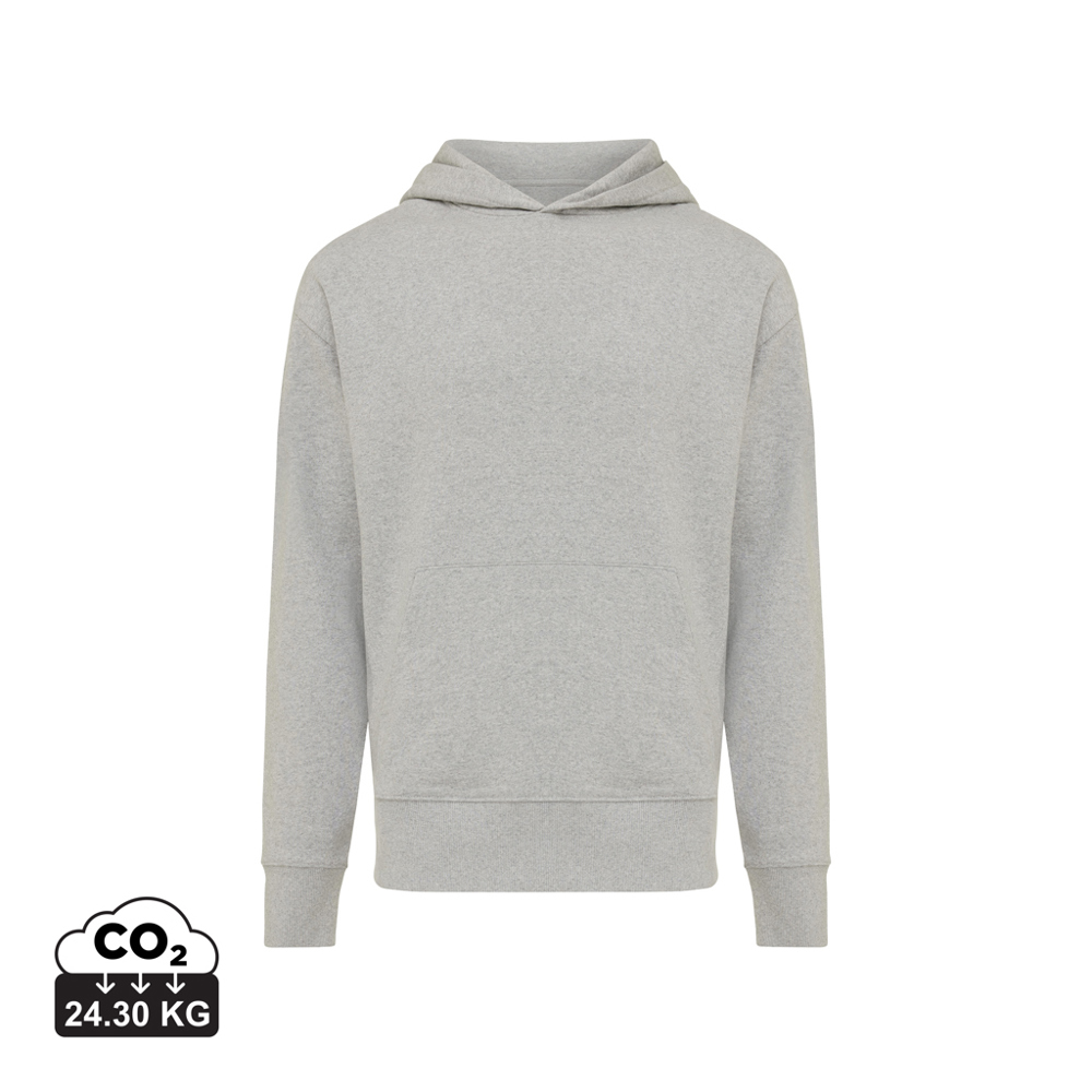 IQONIQ Yoho gerecycled katoen relaxed hoodie