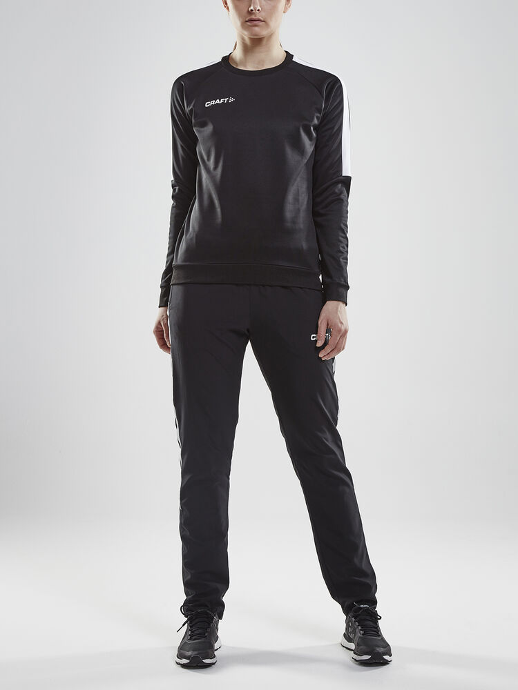 Craft - Progress R-Neck Sweater W Black/White L