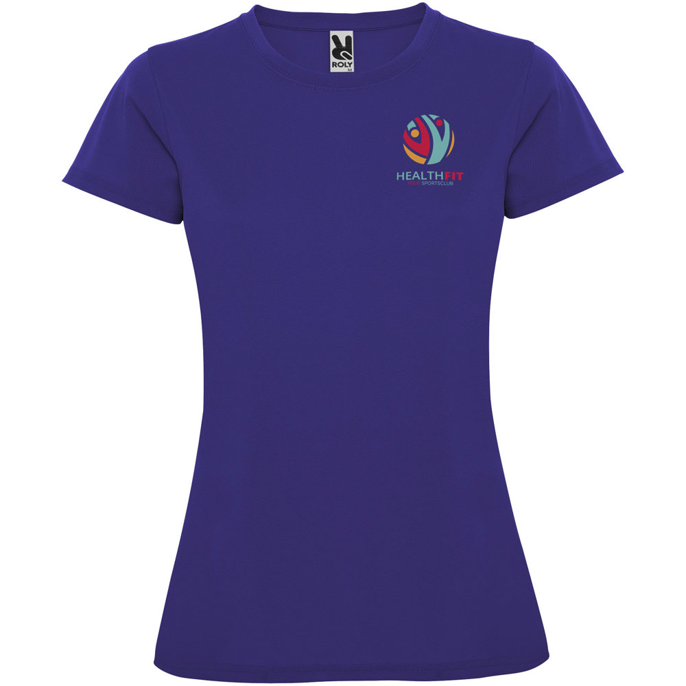 Montecarlo sportshirt met korte mouwen voor dames