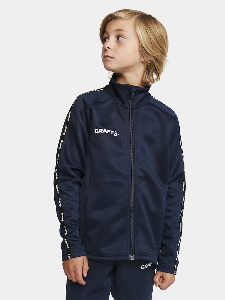 Craft - Squad 2.0 Full Zip Jr Navy 122/128