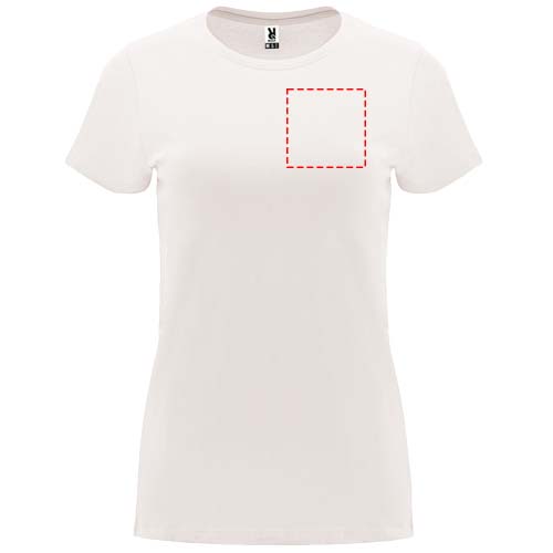 Capri 170 g/m² damesshirt met korte mouwen