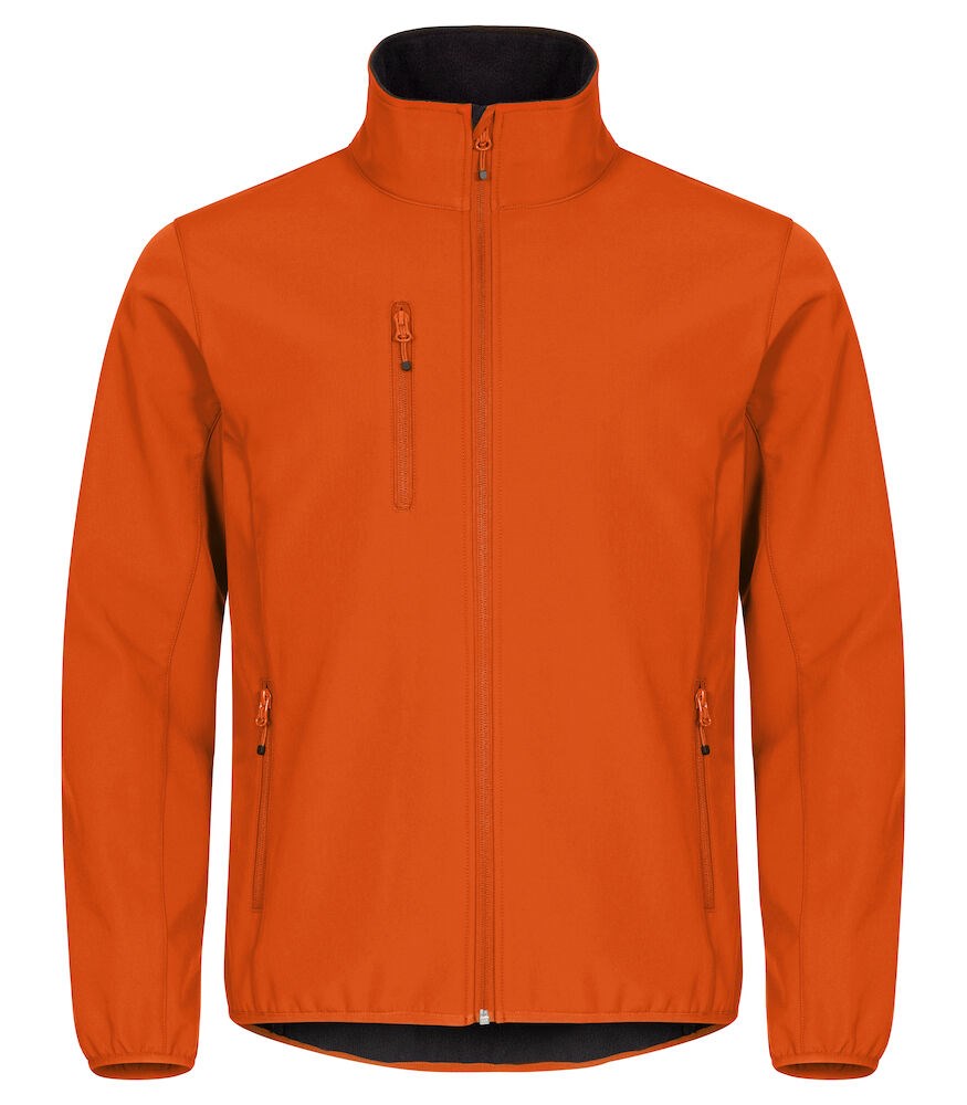 Clique - Classic Softshell Jacket - Diep Oranje