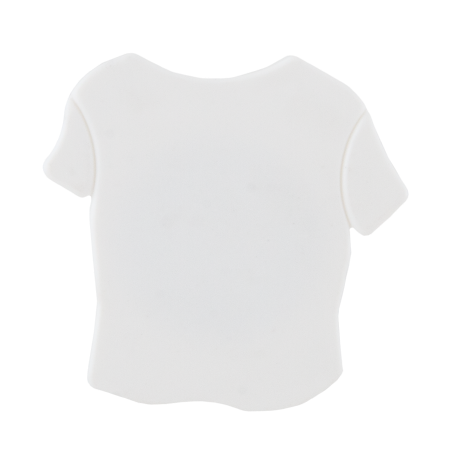 T-shirt magneet - Wit