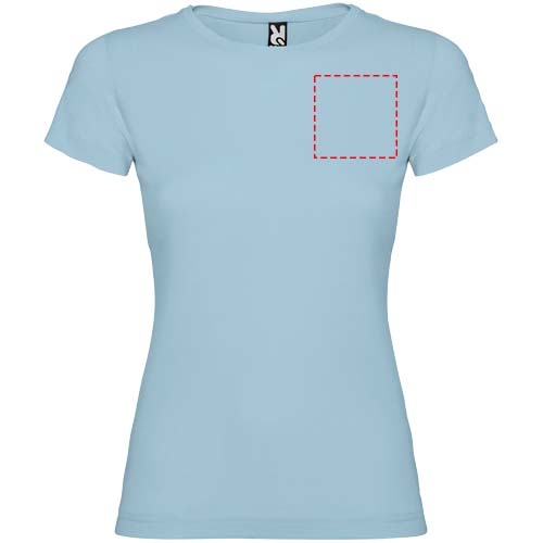 Jamaica 155 g/m² damesshirt met korte mouwen