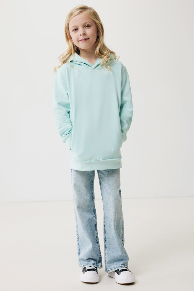IQONIQ Yengo kids recycled katoen hoodie met steekzakken