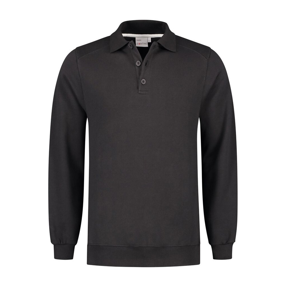 Santino Polosweater Ramon - Graphite