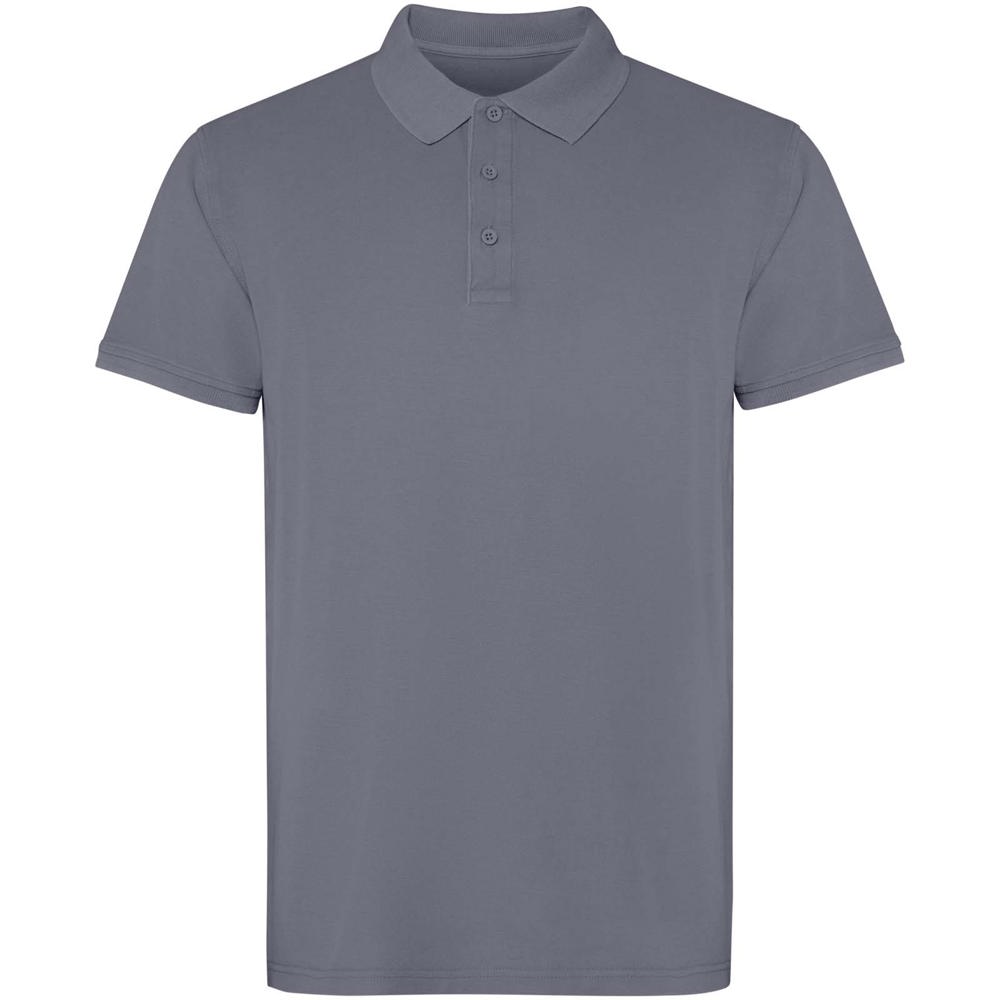 Cobain unisex polo met korte mouwen - Donkergrijs