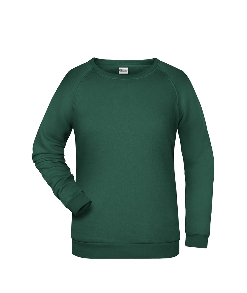 Ladies' Promo Sweat - Donkergroen (ca. Pantone 343C)