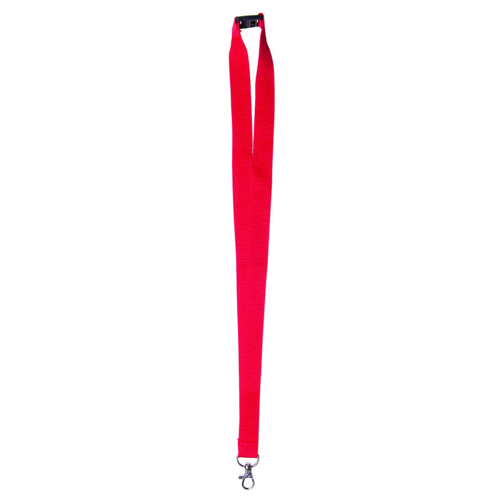 Neklint 2 cm met safetybreak - Rood (PMS 199c) / Rood