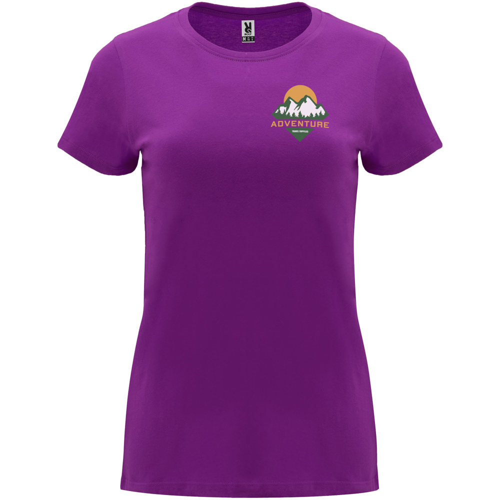 Capri 170 g/m² damesshirt met korte mouwen