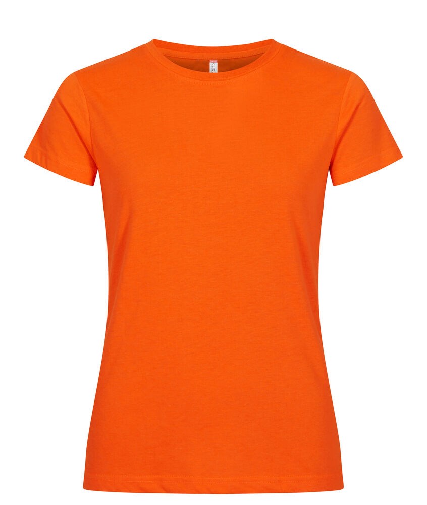Clique - New Classic-T Women - Signaal-oranje