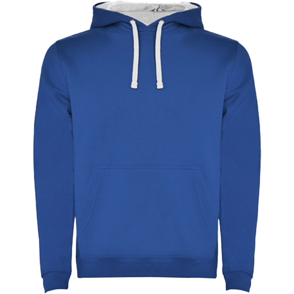 Urban 280 g/m² hoodie voor kinderen - Koningsblauw, Wit
