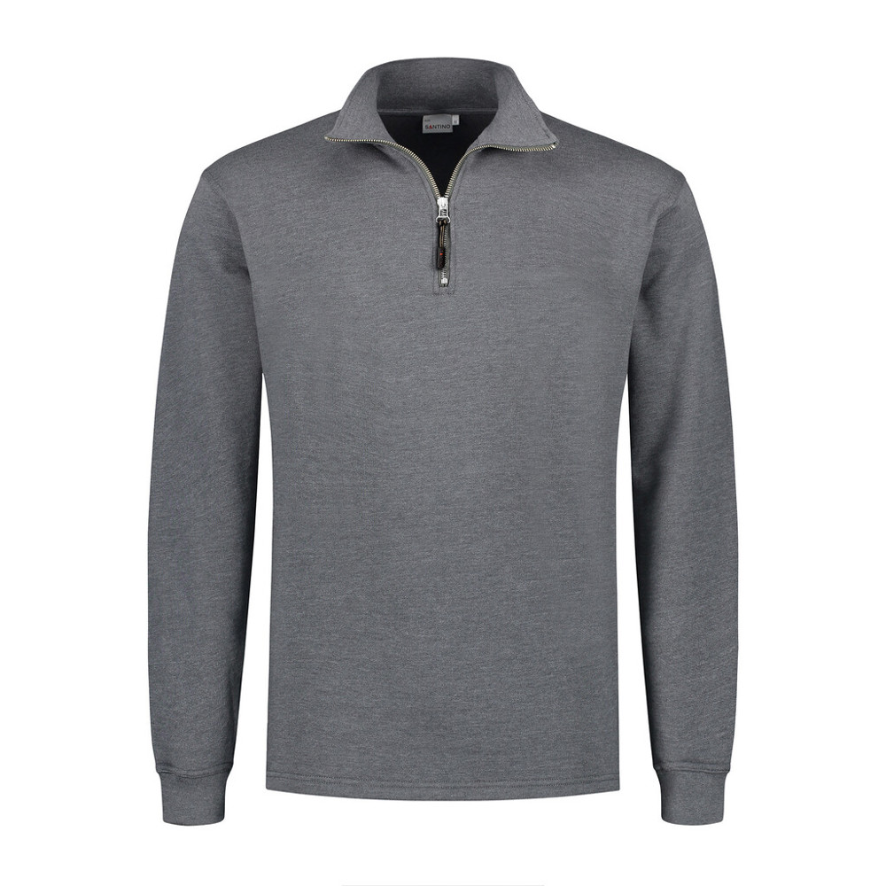 Santino Zipsweater Alex - Dark Grey