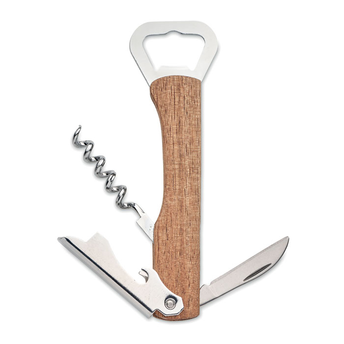 WOOL - 3 in 1 acacia flesopener