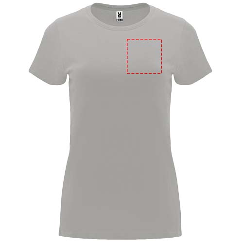 Capri 170 g/m² damesshirt met korte mouwen