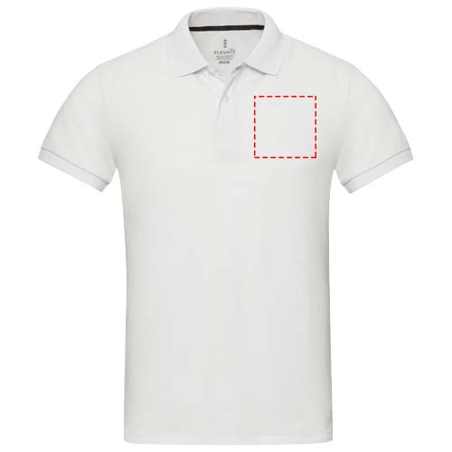 Emerald unisex Aware™ gerecyclede polo met korte mouwen