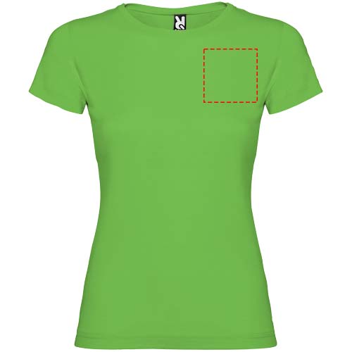 Jamaica 155 g/m² damesshirt met korte mouwen