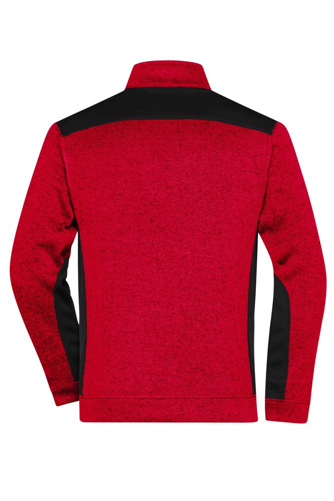 Men's Knitted Workwear Fleece Jacket - STRONG -