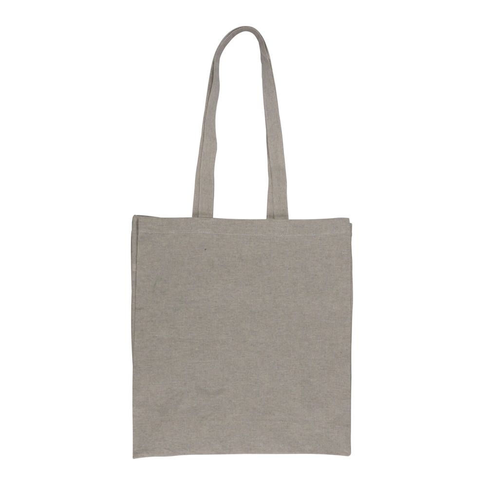 Schoudertas recycled katoen 140g/m² 38x42x10cm