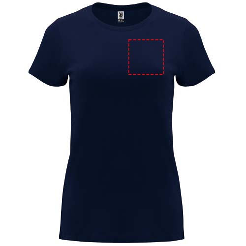 Capri 170 g/m² damesshirt met korte mouwen