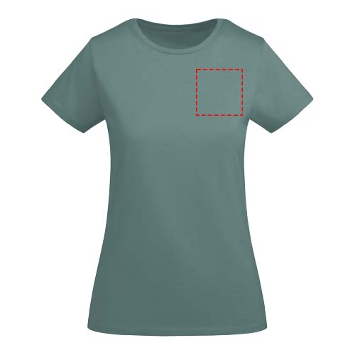 Breda biologisch katoenen dames T-shirt met korte mouwen