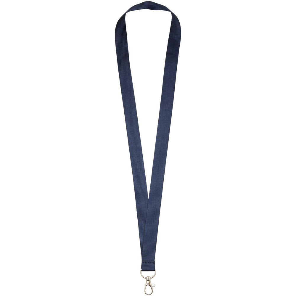 Impey lanyard met haak - Marineblauw