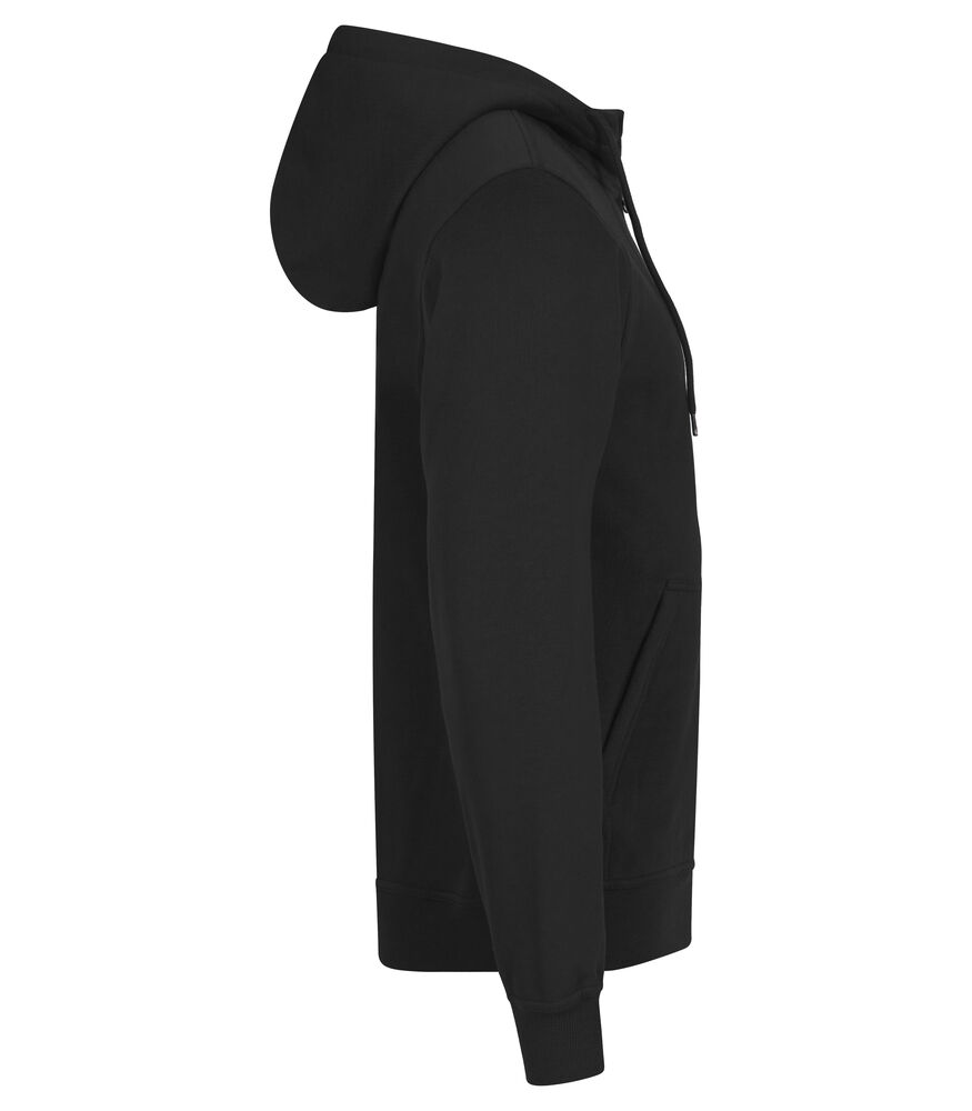 Clique - Miami Hoody Full Zip Zwart S