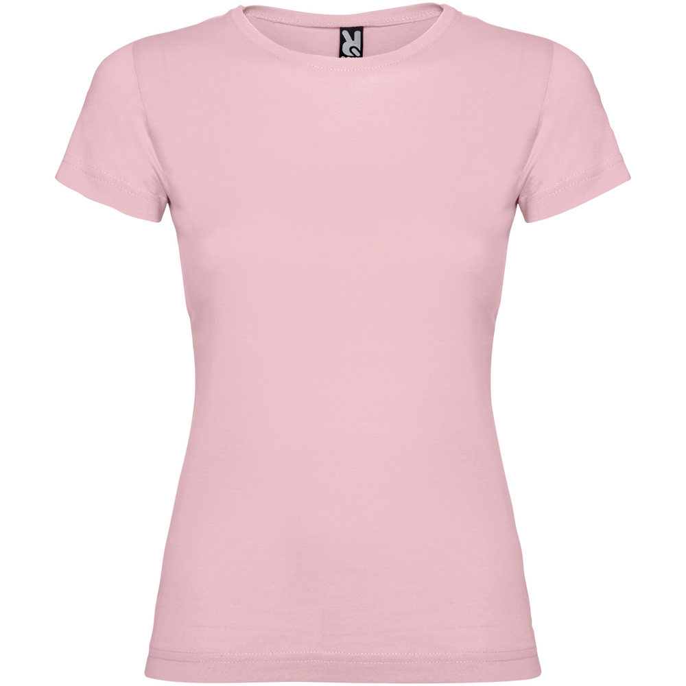 Jamaica 155 g/m² damesshirt met korte mouwen - Lichtroze