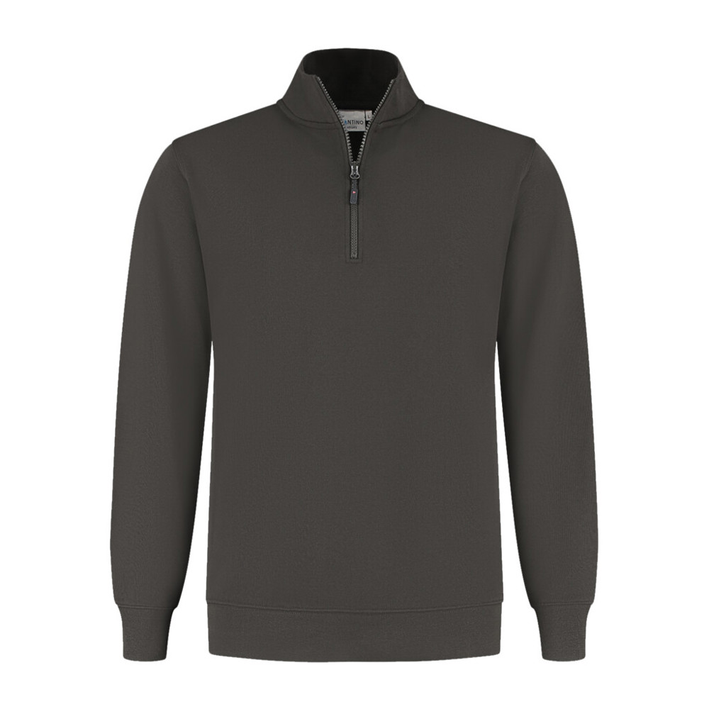 Santino Zipsweater Lux - Charcoal