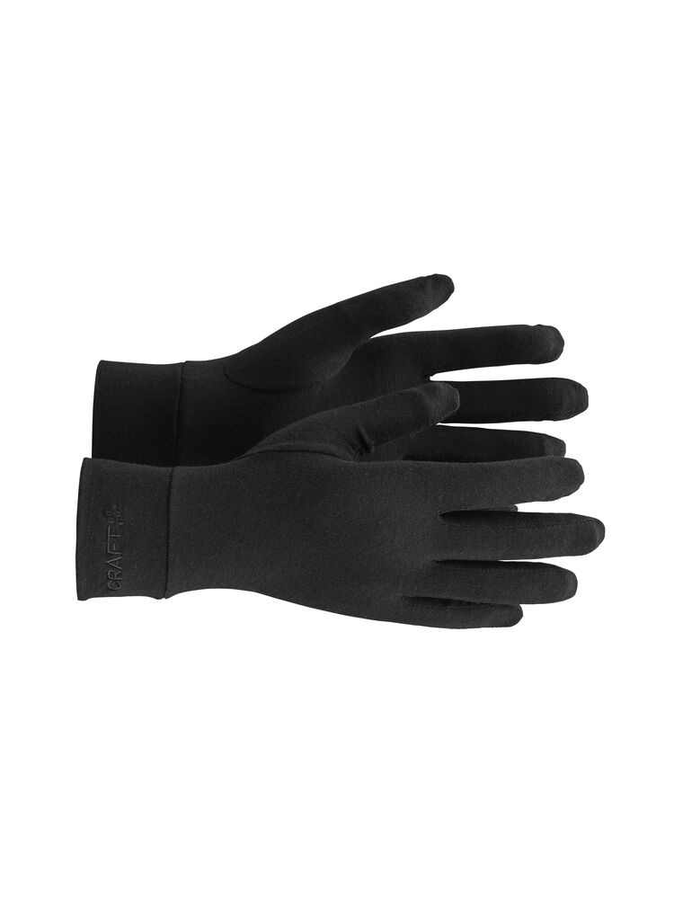 Craft - Essence Wool Light Glove Black 12/XXL