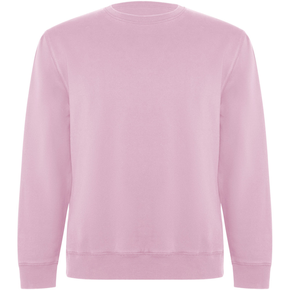Batian 300 g/m² biologisch katoenen uniseks sweater met ronde hals - Lichtroze