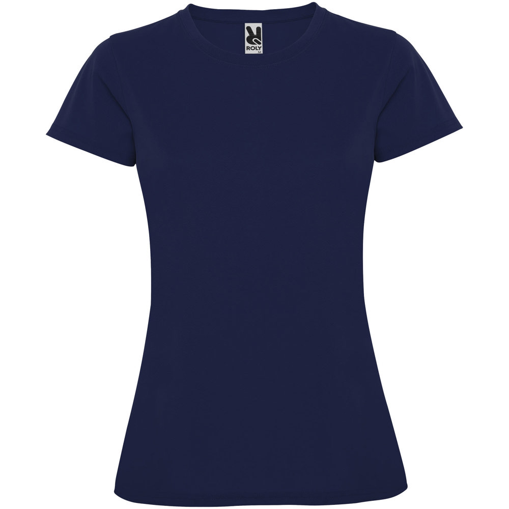 Montecarlo sportshirt met korte mouwen voor dames - Marineblauw