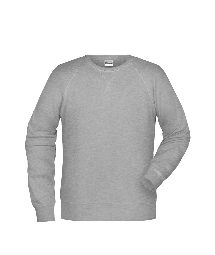 Men´s Sweat OCS Blended & RCS - Heather-grijs (ca. Pantone 442C)