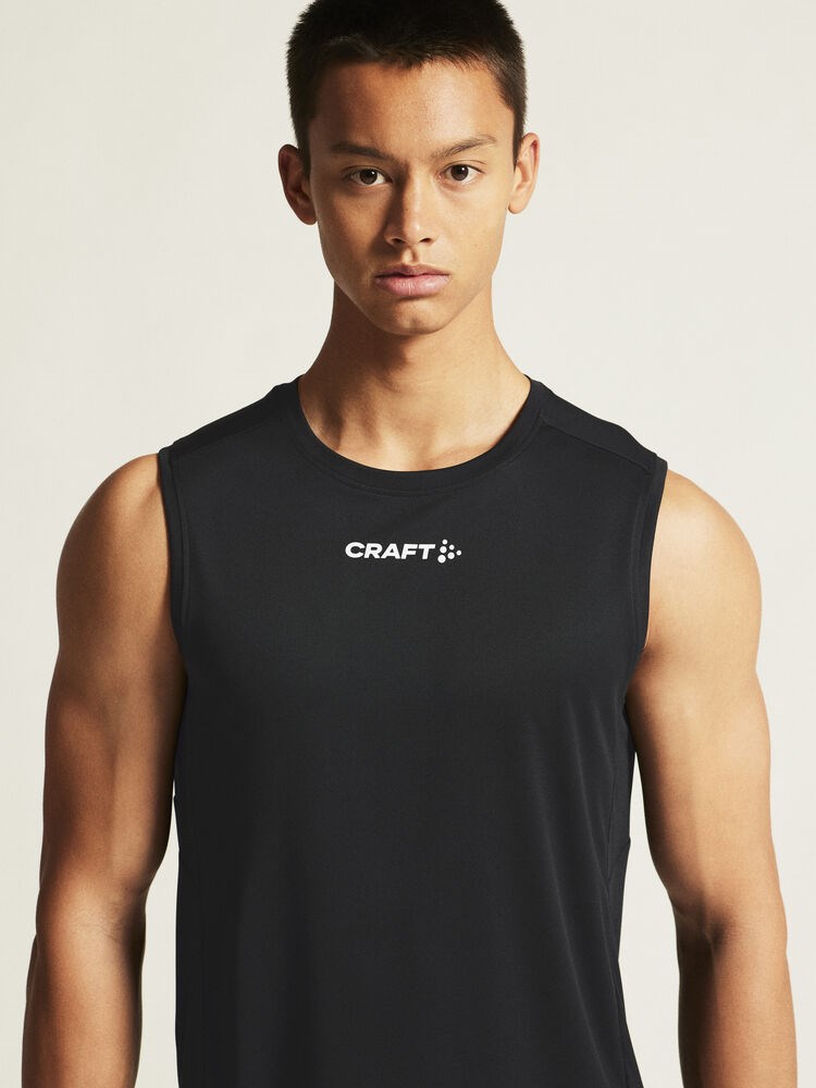 Craft - Rush 2.0 Singlet M Black XS