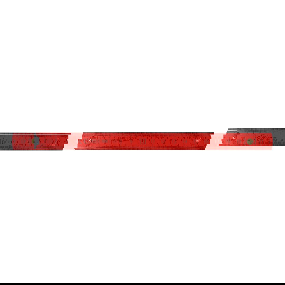 Duimstok hout 2m premium gekleurd