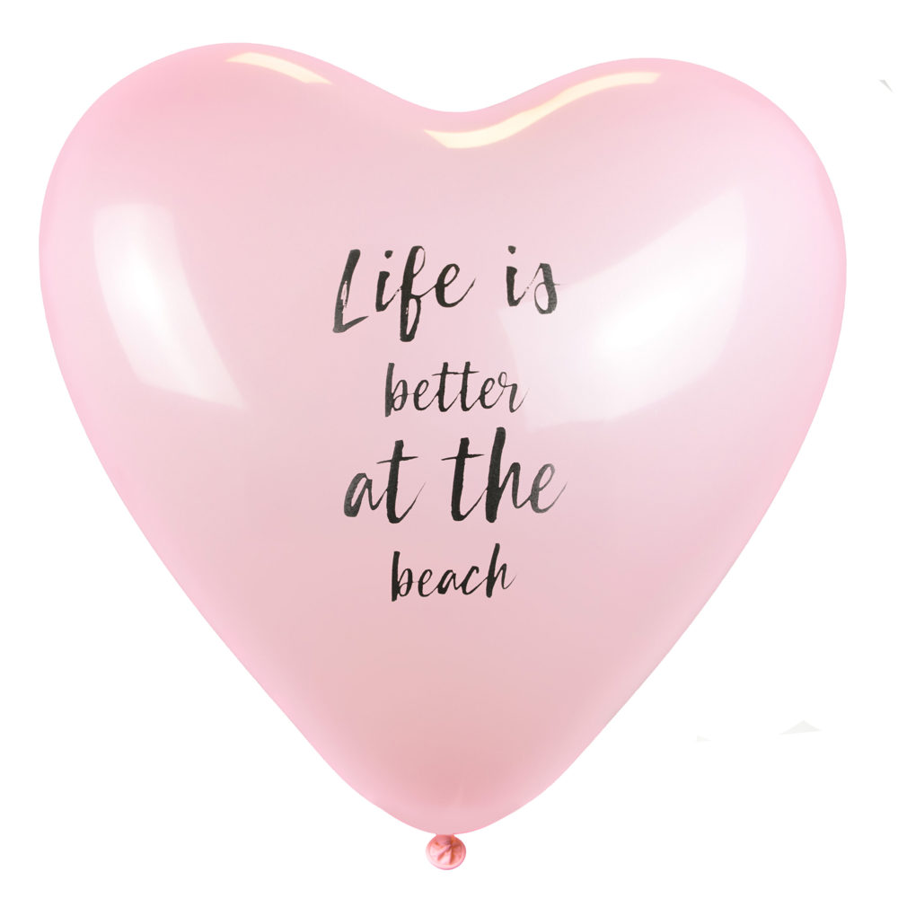 Hartballonnen bedrukt Ø 33 cm - 11 inch