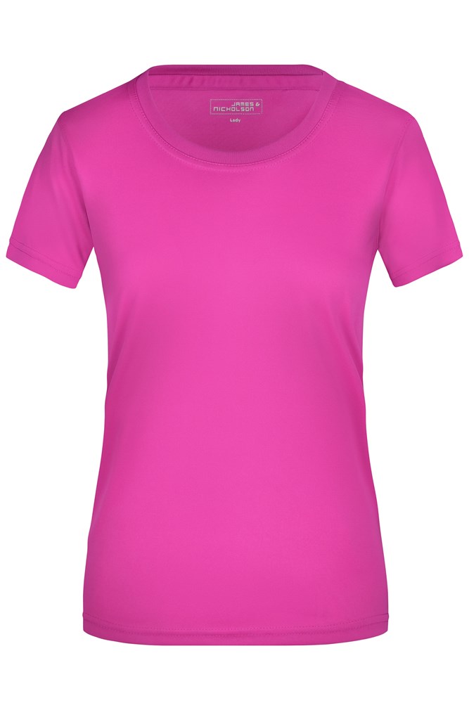 Ladies' Active-T - Roze (ca. Pantone 232U)