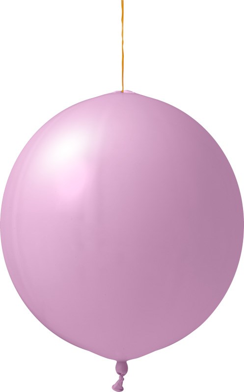 Punchballonnen onbedrukt 120/130 cm - Ø 44 cm - 18 inch - Roze (6006) Pastel (± PMS 244)