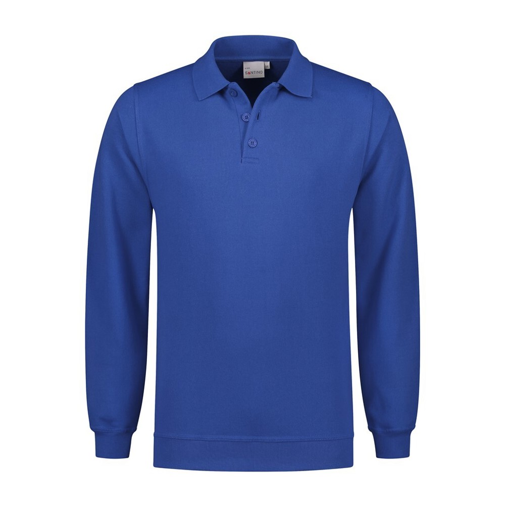 Santino Polosweater Robin - Royal Blue