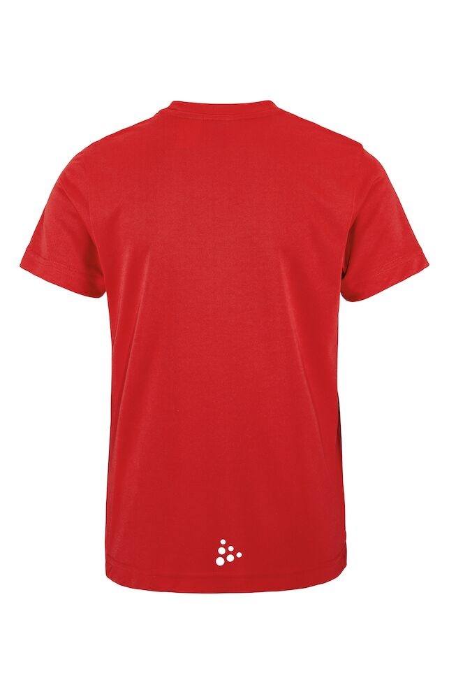 Craft - Squad Go Function Tee JR Bright red 146/152