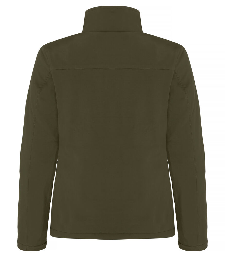 Clique - Padded Softshell Jacket Women Mistgroen XXL