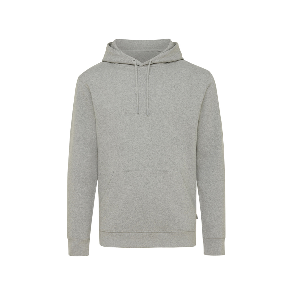 IQONIQ Torres gerecycled katoen hoodie ongeverfd - heather grey (± PMS heather grey)