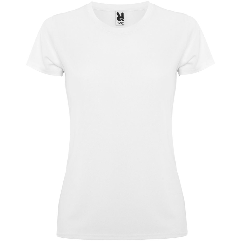 Montecarlo sportshirt met korte mouwen voor dames - Wit