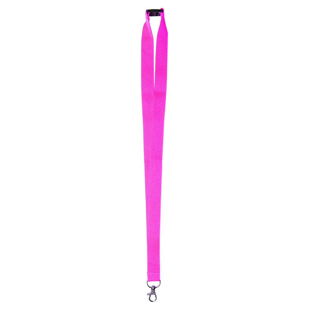 Neklint 2 cm met safetybreak - Roze (PMS 212c) / Roze