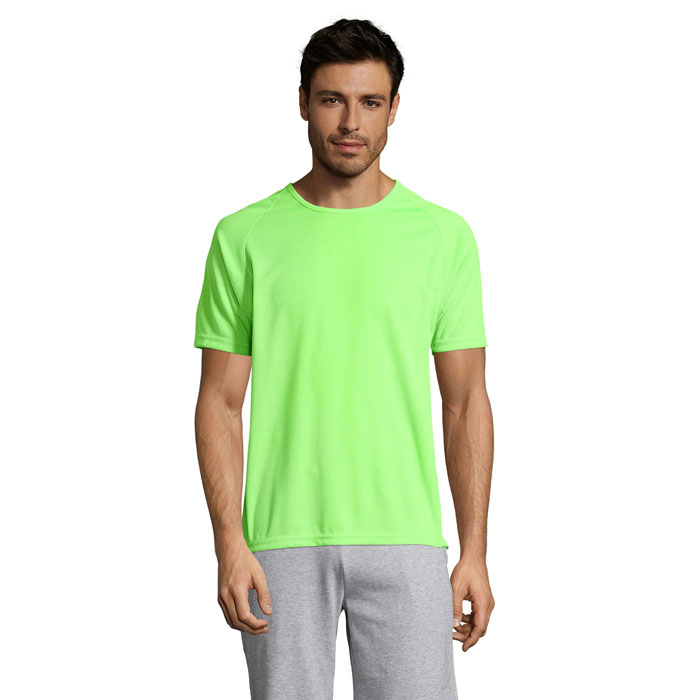 SPORTY - SPORTY HEREN T-Shirt - Neon Groen