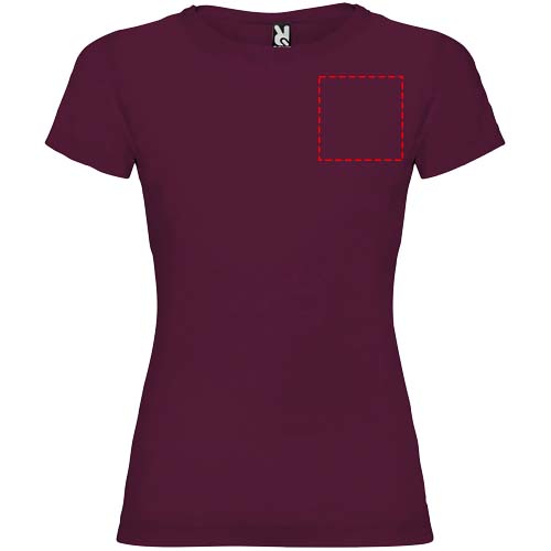 Jamaica 155 g/m² damesshirt met korte mouwen