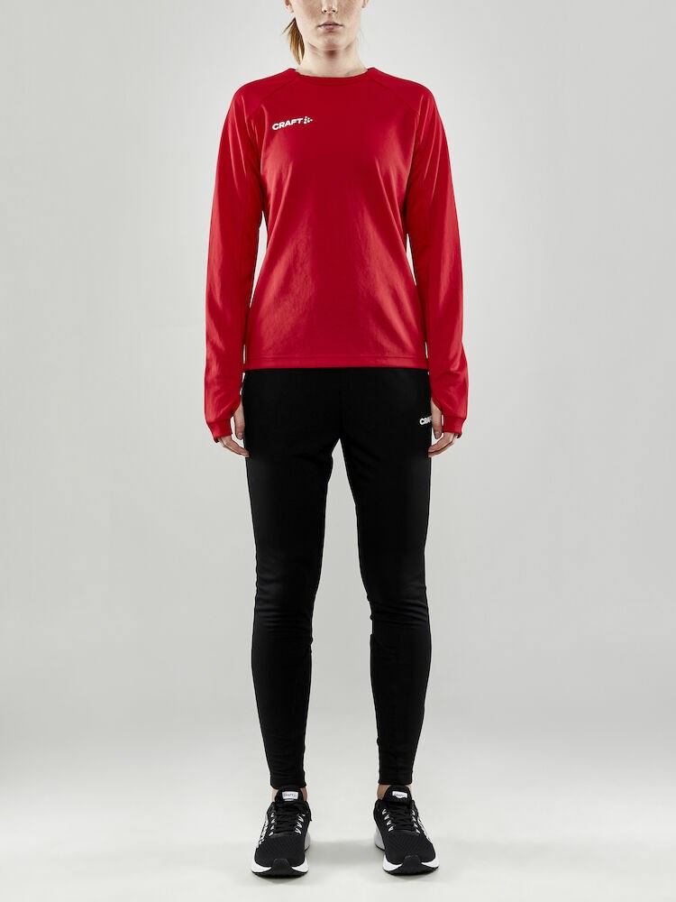 Craft - Evolve Crew Neck W Bright Red XXL