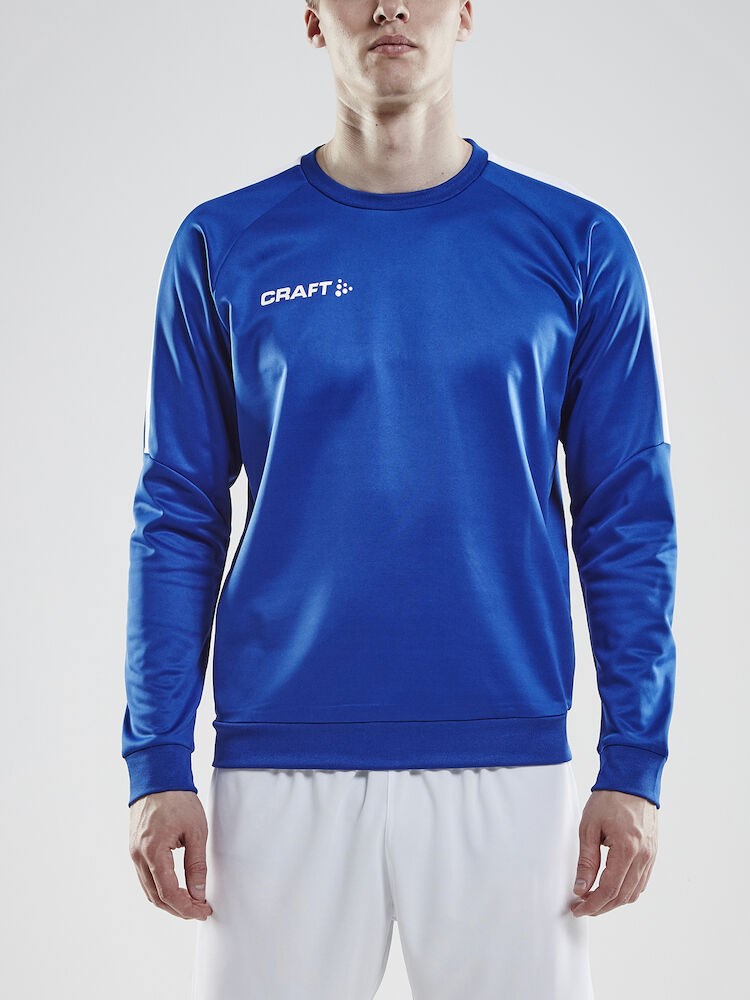 Craft - Progress R-Neck Sweater M Club Cobolt/White XS