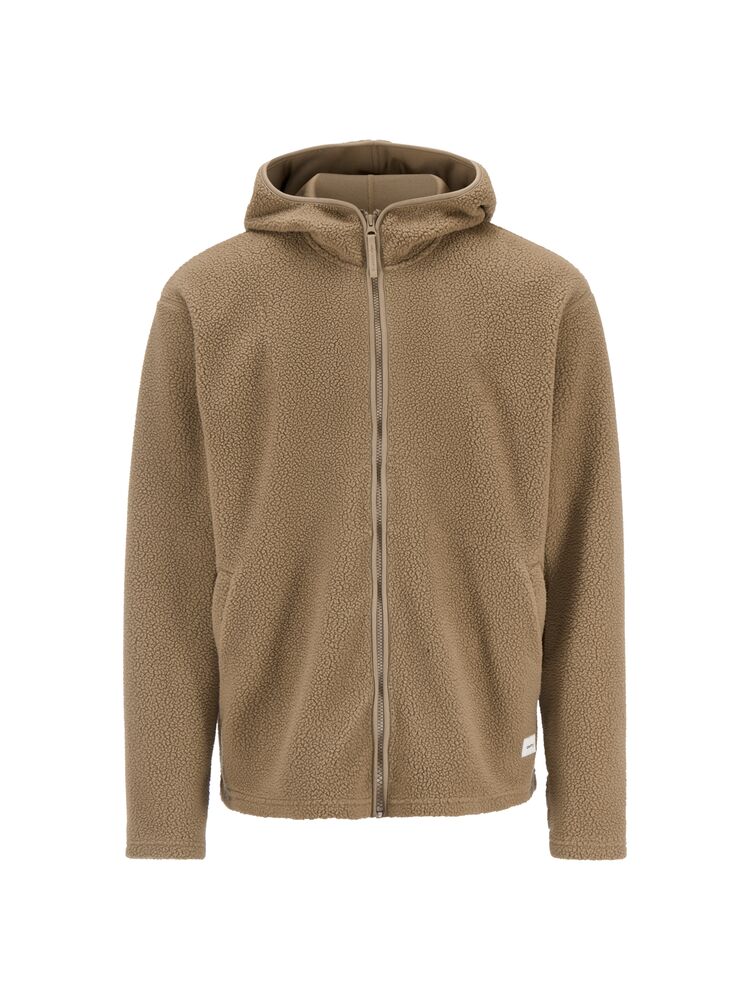 Craft - Join Pile Fleece FZ Hood M - Taupe