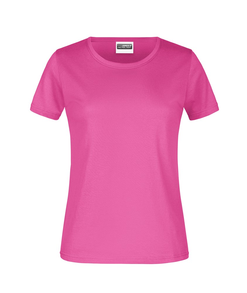 Promo-T Lady 180 - Roze (ca. Pantone 212C)